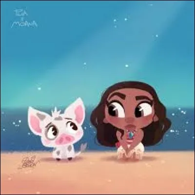 Comment s'appelle son petit cochon ?