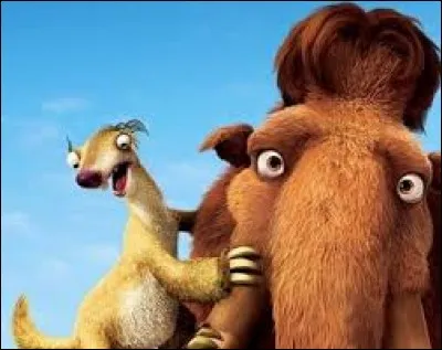 Voit-on des hommes préhistoriques dans le film d'animation "L'Âge de glace" ?