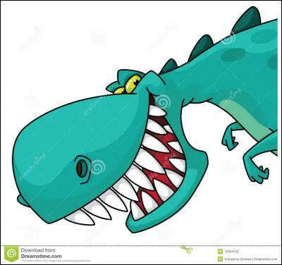 L'Alocodon avait de grandes dents.