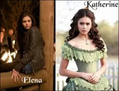 Avec lesquels de ces doubles Elena et Katherine sont-elles sorties ?