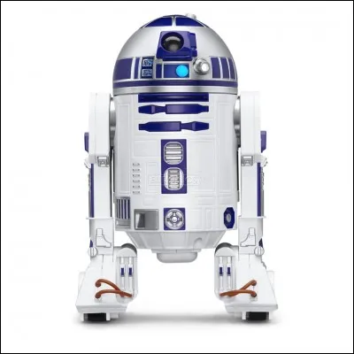 Quel est le nom du robot bleu et blanc ?