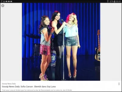 Quelle star est venue dans « Soy Luna » ?