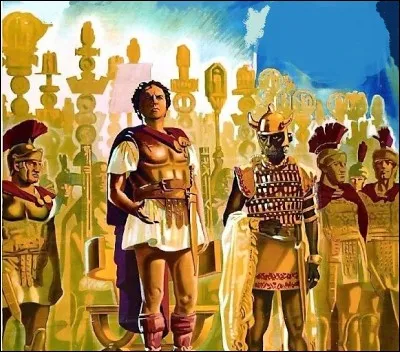 Qui était le général romain à la tête de cette armée victorieuse ?