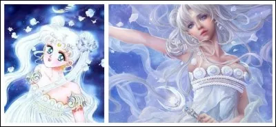 N°1 - Elle résidait au Millénium d'argent avant de se réincarner en l'héroïne de cette série. 
Il s'agit de :