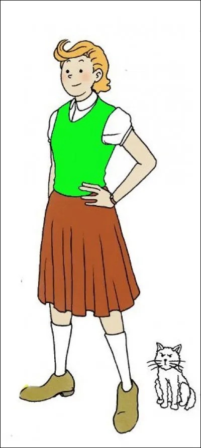 Et finissons par l'héroïne : Tintine ! Mais qu'a-t-elle changé dans son apparence ?