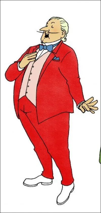 Que se passe-t-il ? Un travesti ! Mais non, dans l'original, il s'agit d'un personnage féminin, enfin ! Mais lequel ?