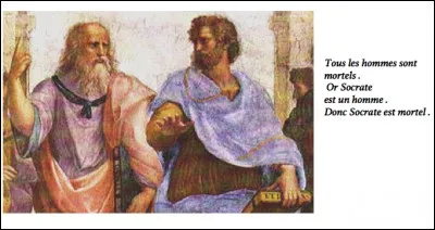 "Tous les hommes sont mortels or Socrate est un homme donc Socrate est mortel." Cette phrase est un...