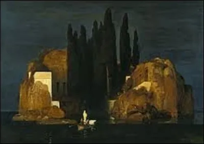 "L'Île des morts" fait partie d'une série de cinq tableaux exécutés entre 1880 et 1885. Parmi ces trois peintres suisses de mouvement symbolisme, lequel a réalisé cette série de toiles ?