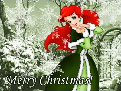 Ariel est en panique car c'est son premier Noël loin de la mer, loin de son père...