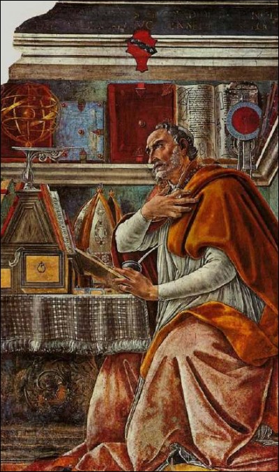Quel est le titre du premier texte dit autobiographique de Saint Augustin ?