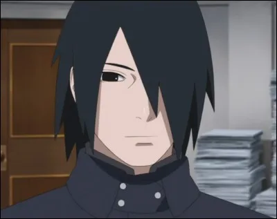 Que cache Sasuke sur son il gauche ?
