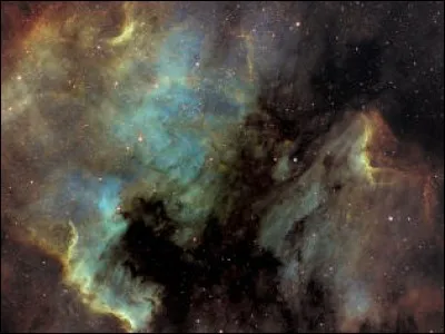 À quel continent vous fait penser cette nébuleuse ?