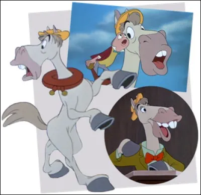 Par qui le cheval « Cyril Trottegalop » a-t-il été acheté dans « Le crapaud et le maître d'école » ?