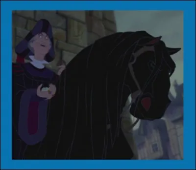 Comment s'appelle le cheval du juge Claude Frollo dans « Le bossu de Notre-Dame » ?