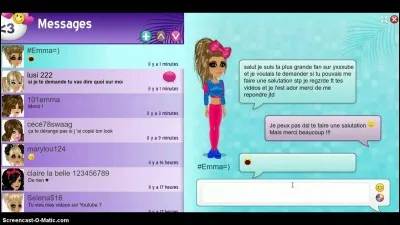 Peux-tu parler en message à des personnes que tu n'as pas en ami(e)s ?