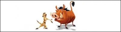 Timon et Pumbaa s'entendent bien même quand il s'agit de passer à table ! Quel est leur plat favori ?
(Une seule réponse)