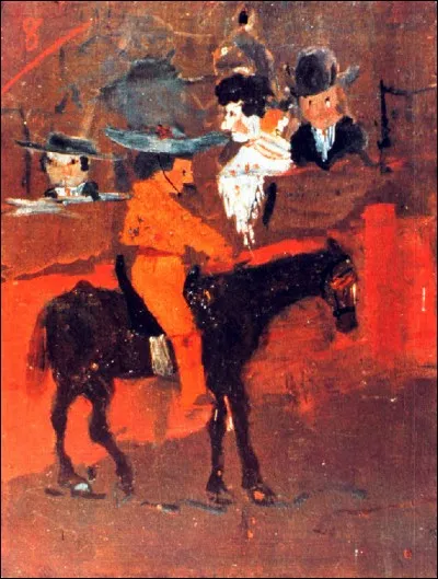 De quel peintre, décédé à Mougins, des centaines de toiles ont-elle été volées au Palais des papes le 31 janvier 1976, et dont je vous présente sa première peinture réalisée quand il avait 10 ans ?