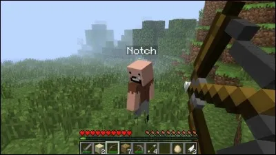 Que dropait Notch, même s'il n'en avait pas dans l'inventaire ?
