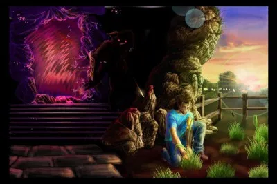 Qu'a-t-on comme trophée en version PC et console si on rentre dans le nether ?