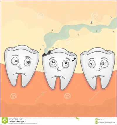 Ton ami a des caries...