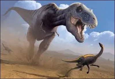 Ce dinosaure se tenait sur ses deux pattes arrières.