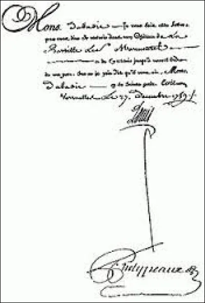 Qui écrivait habituellement la lettre de cachet ?