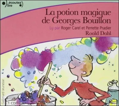 Dans « La Potion magique de Georges Bouillon », qu'arrive-t-il à la grand-mère ?