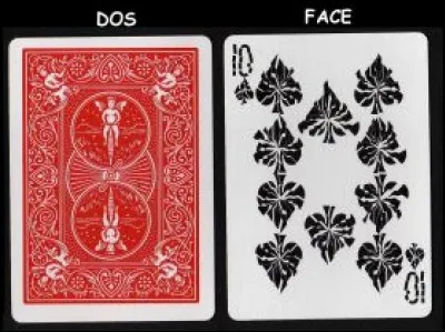 En cartomancie que signifie le 10 de pique ?