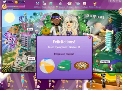 Comment augmenter les niveaux sur MSP ?