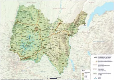 AIN - Quel est le numéro de ce département de la région Auvergne-Rhône-Alpes ?