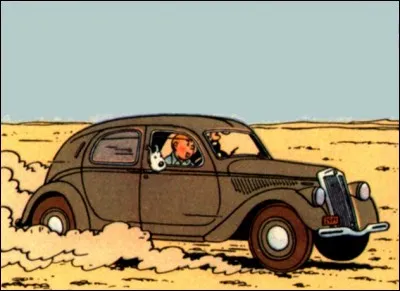 Tintin et Haddock ont emprunté une Lancia Aprilia : dans quel album est-ce ?
