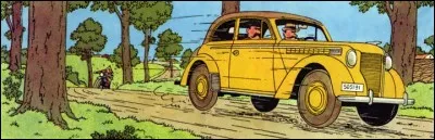 Les agresseurs de Tintin s'enfuient dans une Opel Olympia. C'est dans :