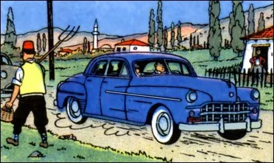 Tintin et Haddock sont dans cette grosse Dodge dans :