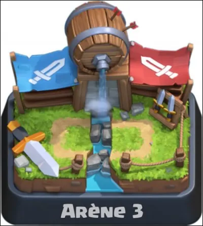 Combien de trophées faut-il pour passer à l'arène 3 ?