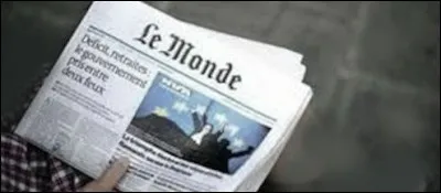 Qui fut le fondateur du journal "Le Monde" ?