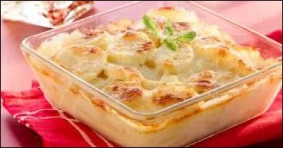 Lequel de ces ingrédients ne rentre pas dans la recette traditionnelle du gratin dauphinois ?