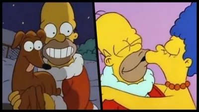 Comment s'appelle le chien de la famille Simpson?