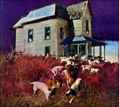 Conquêtes de l'espace, modifications génétiques, télépathie, les animaux se passent la culture d'espèce à espèce. De quel ouvrage de science-fiction cette illustration fait-elle la 1re de couverture ?