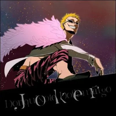 Dans quel manga "Joker" est-il le nom sous lequel opère Donquixote Doflamingo dans la pègre ?