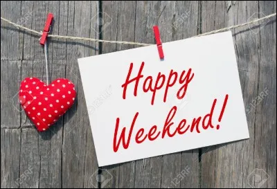 Que fais-tu durant ton week-end ?