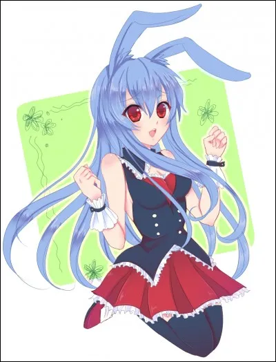 Kuro Usagi a les cheveux qui virent au noir lorsqu'elle combat.