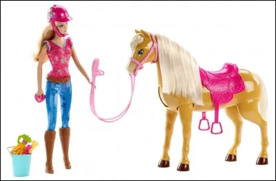 Ils sont comme les chevaux Barbie.