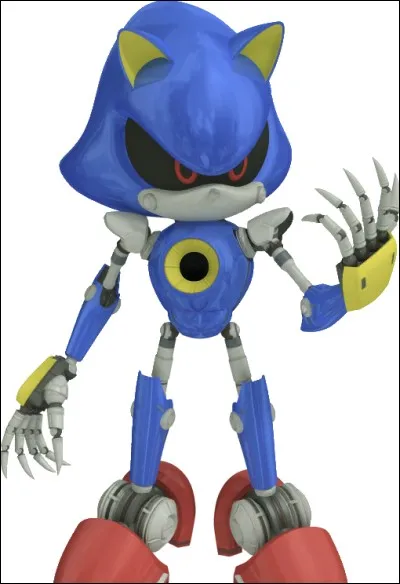 Ce robot est l'un des pires ennemis de Sonic ; il va aussi vite que lui, il a les mêmes réflexes, la seule différence c'est qu'il est tout, sauf amical :