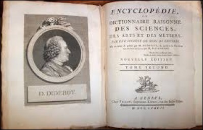 L'encyclopédie de Diderot, composée de 17 volumes de texte et 11 d'illustrations, comprenait au total 25 693 articles.