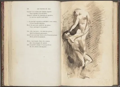 Le recueil de poèmes "Les Fleurs du mal" a été écrit par Paul Verlaine.