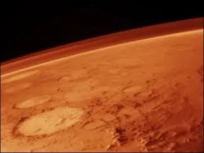 La période de rotation de Mars est du même ordre que celle de la Terre