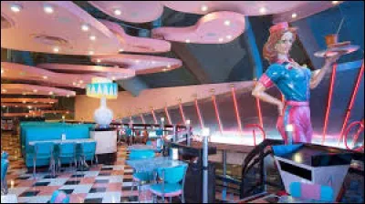 C'est un caf&eacute;-restaurant de type fast-food &eacute;voquant les ann&eacute;es 1950 principalement Happy Days. Nommez ce restaurant !