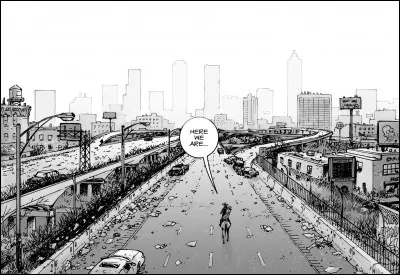 Dans quelle ville se dirige Rick pour retrouver sa famille ?