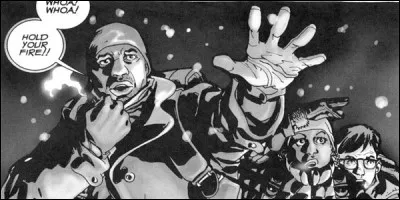 Qui sont les gens que rencontre le groupe sur la route ?