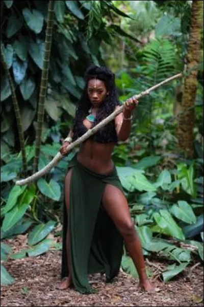 De la même ethnie, dirigeant une armée dont les guerriers montaient des éléphants, stoppant ainsi l'invasion d'Alexandre le grand en Éthiopie en 332 av J-C. Qui est-elle ?